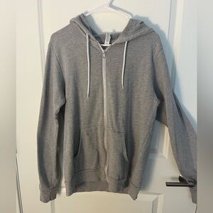 Gray Zip Up Cape Town Hoodie